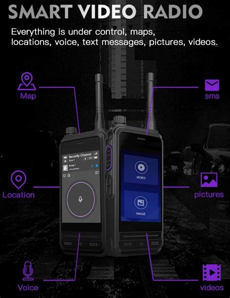 BOXCHIP S900A Plus Smartfon Radiotelefon Profesjonalny 4G LTE UHF