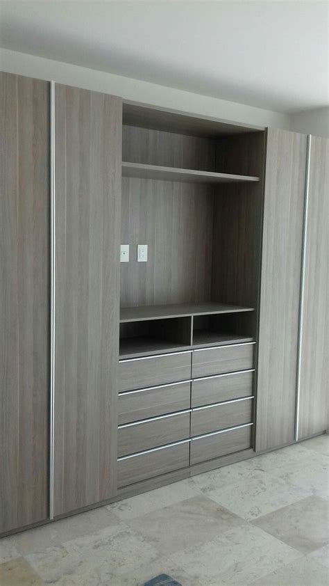 Home Decor Modern Bedroom Wardrobe With Study Table Sliding Door