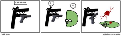 F With A Gun Comic Studio