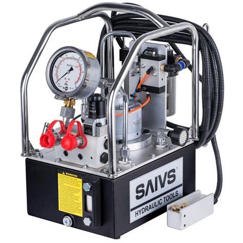 Air Driven Hydraulic Torque Wrench Pump Spa Series Saivs