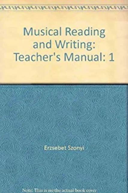 Musical La Lecture Et Criture De L Enseignant Manuel Erzsebet Szonyi