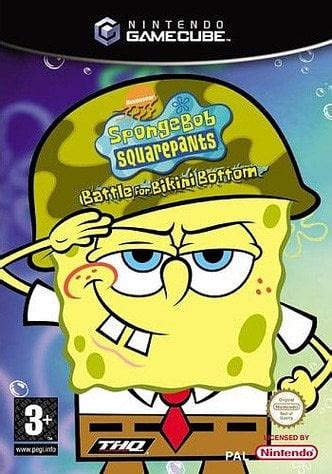 Bob L Eponge Bataille Pour Bikini Bottom Sur Gamecube Jeuxvideo