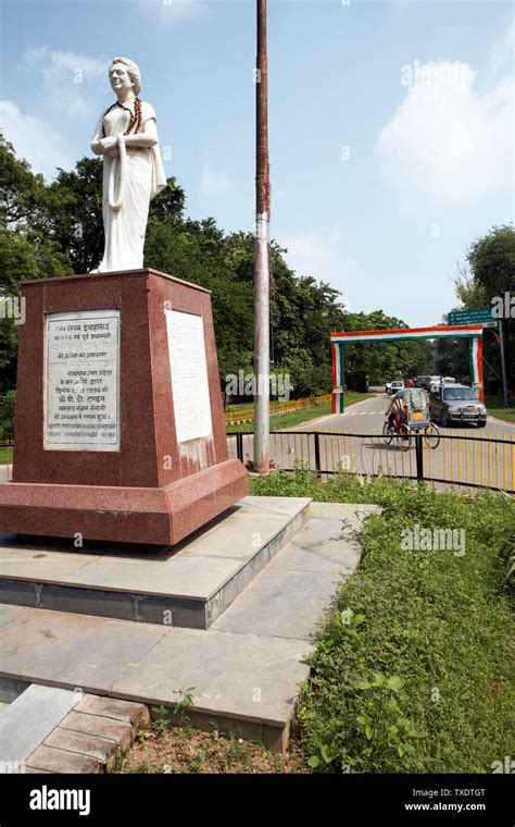 Statue of Indira Gandhi, Uttar Pradesh, India, Asia Stock Photo - Alamy