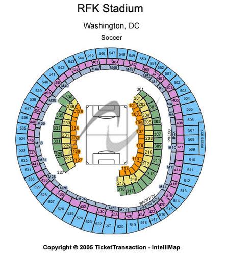 RFK Stadium Tickets and RFK Stadium Seating Charts - 2024 RFK Stadium ...