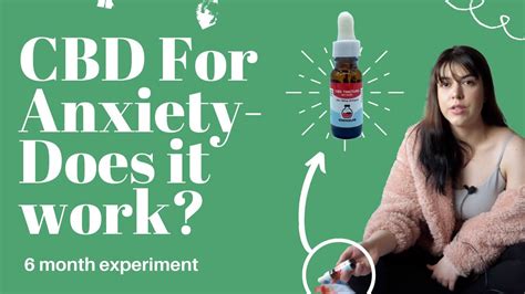 I Tried Cbd Oil For My Anxiety For Months Here S What Happened Youtube