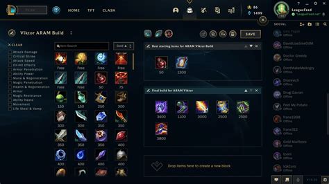 Best Viktor Aram Build In Season Leaguefeed