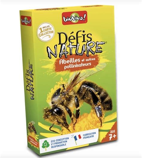 Défi nature Bees and pollinators Bioviva