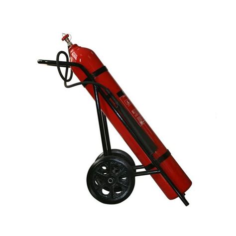 Trolley Type Charged With Carbon Dioxide Gas 10kg Co2 Fire Extinguisher China Fire