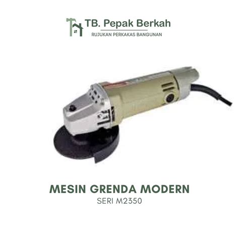 Jual Mesin Gerinda Tangan Modern M B Disc Grinder Shopee Indonesia