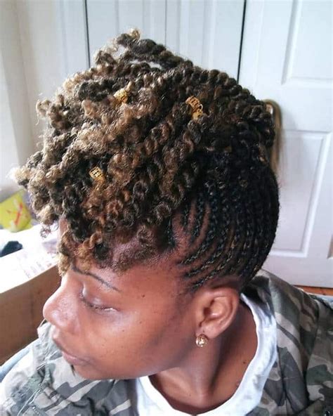 25 Beautiful Kinky Twists To Give A Try Hairstylecamp