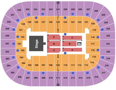 WWE Tickets Seating Chart Greensboro Coliseum At Greensboro