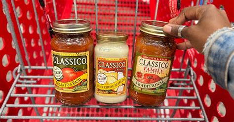 Classico Pasta Sauce 24oz Jars Only $2.09 at Target (In-Store & Online ...