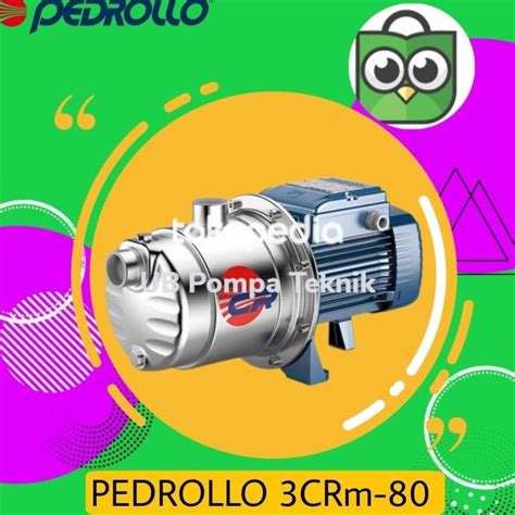 Jual Pedrollo Crm Pompa Air Multistage Centrifugal Pump Stainless