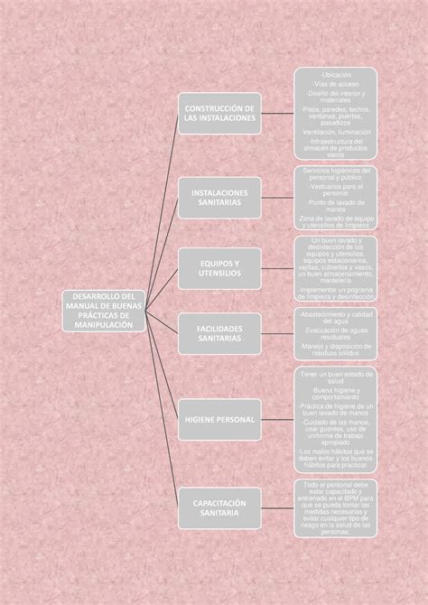 Mapa Conceptual Bpm Bpm Desarrollo Del Manual De Buenas Pr Cticas