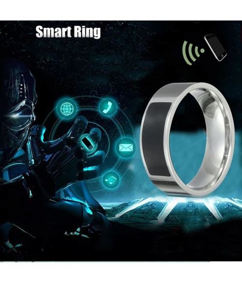 Finger Digital Ring NFC Smart Waterproof Intelligent Ring Multi-functional Wear Rings: Buy ...