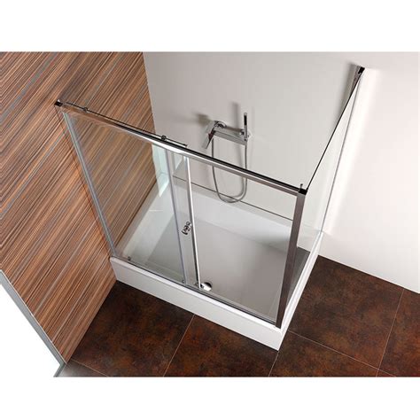 Polysan Deep Porte De Douche Coulissante X Mm Aluminium