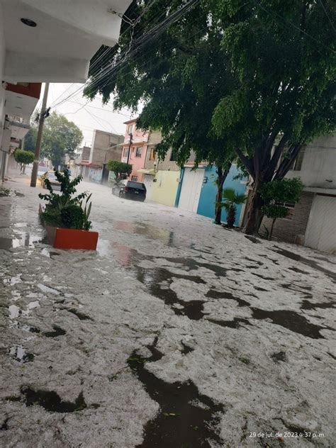 Los Videos De La Lluvia Y Granizo Que Afectaron Cdmx