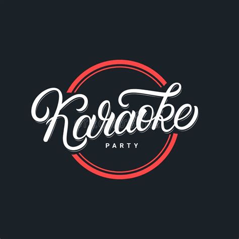 Letras De La Barra Del Karaoke Compuestas Con El Micr?fono Y Las Notas ...