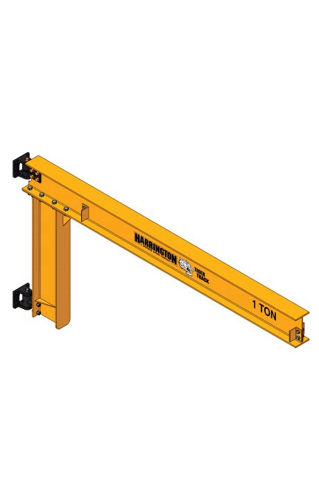 Harrington WALL BRACKET CANTILEVER JIB CRANES - Handling Systems Inc.