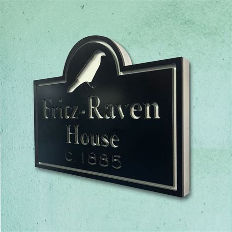 Modern House Signs | Brand 9