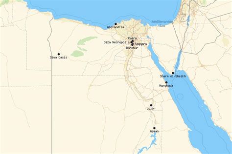 10 Best Places To Visit In Egypt With Map Touropia