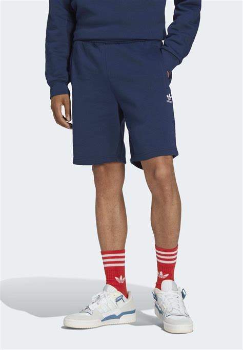 Adidas Originals Trefoil Essentials Shorts Night Indigoblue Uk