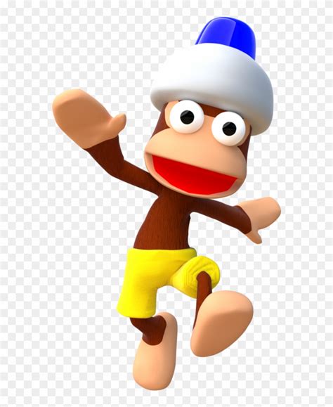 Ape Escape Pipo Monkey Hd Png Download 597x9604527793 Pngfind