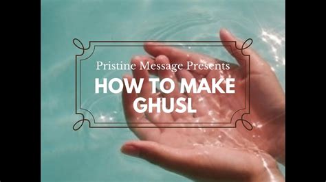 Ways To Perform Ghusl WikiHow, 52% OFF | gbu-taganskij.ru