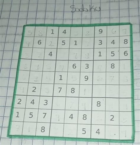 Ayuda Con Este Sudoku Brainly Lat