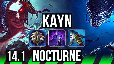 Kayn Vs Nocturne Jng Solo Kills Legendary Games