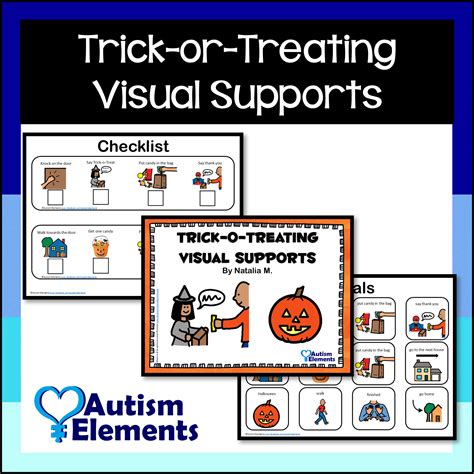 I am going trick-or-treating Visual Supports- Halloween- Autism & SPED