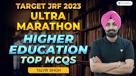 Higher Education Maha Marathon Most Important PYQs Talvir Singh