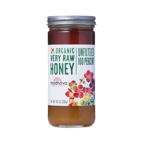 Madhava Organic Very Raw Honey Thrive Market