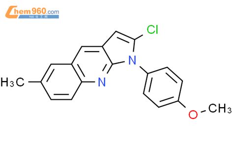 115126 09 5 1H Pyrrolo 2 3 B Quinoline 2 Chloro 1 4 Methoxyphenyl 6