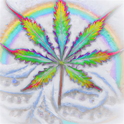 Beautiful Ultra Detailed Cannabis Leaf Graphic · Creative Fabrica