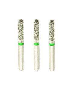 Vivid ShortCut Short Shank Diamond Burs Round End Cylinder Pearson