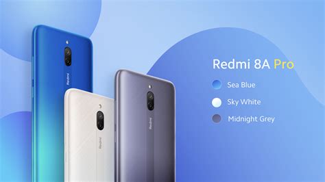 New Redmi 8A Pro A Renowned Redmi 8A Dual With 5 000mAh And Dual Rear