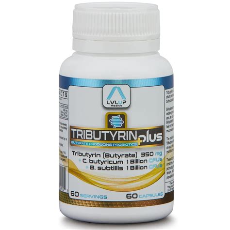 Lvlup Health Tributyrin Plus Butyrate Supplements Australia