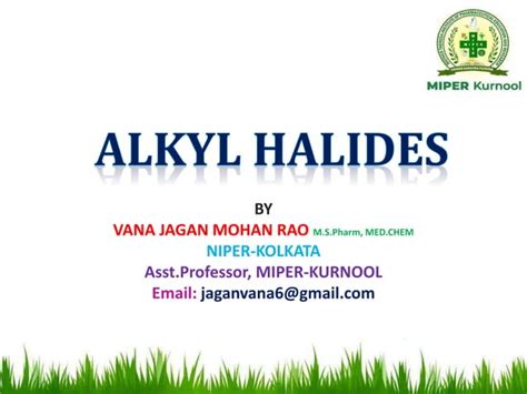 Alkyl Halides Ppt