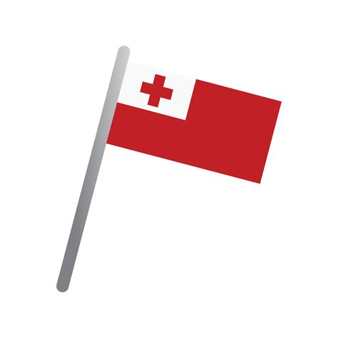 Tongan flag icon vector 40974119 Vector Art at Vecteezy