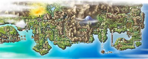 Pokemon Gold Kanto Map