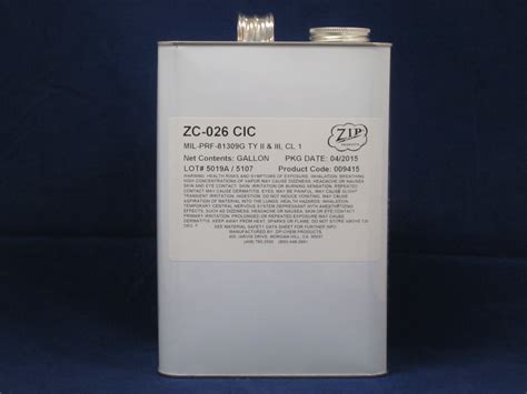 ZC 026 Bulk Mil PRF 81309F Ty II III Class 1 009415 Aktion