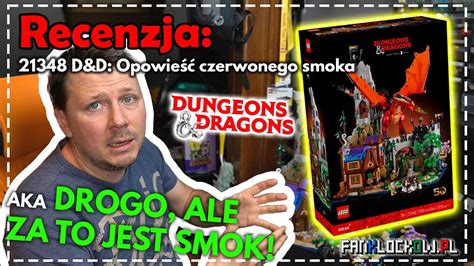 Recenzja LEGO 21348 D D Opowieść czerwonego smoka YouTube