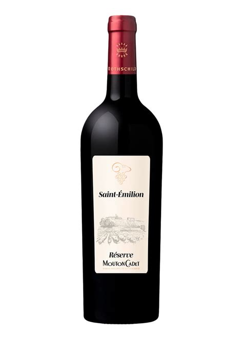 Vinho Mouton Cadet Réserve Saint Émilion 2019 Tinto França 750ml