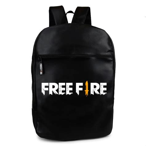 Mochila Unissex Free Fire Escolar Passeio Resistente Shopee Brasil