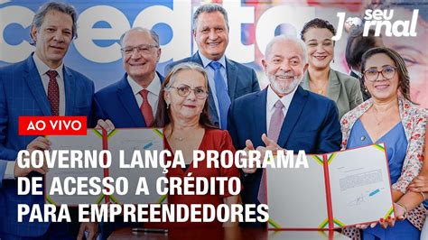 Acredita Governo Lança Programa De Acesso A Crédito Para Empreendedores Sj 22 04 Youtube