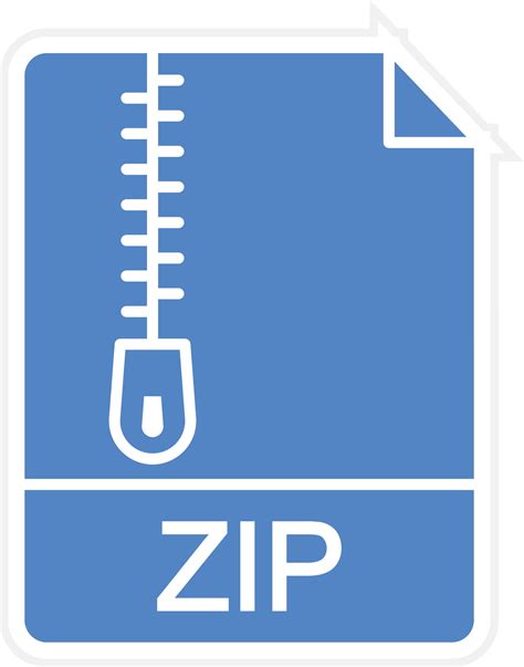 Zip File Vector Icon 31872723 Vector Art At Vecteezy