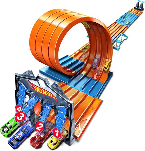 Hot Wheels Accessoires M Ga Boite De Course Ultime Coffret De Jeu Pour