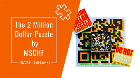 Timelapse Of The Two Million Dollar Puzzle By MSCHF V289 YouTube