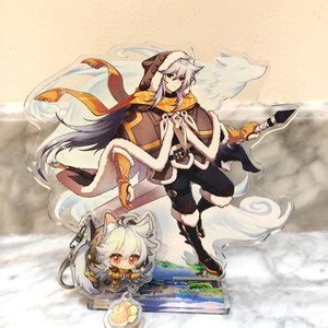 Genshin Impact Razor Fan Art Acrylic Standee/keychain Fan Birthday ...